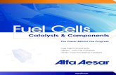 Fuel Cells - alfa.com · Consequently, Johnson Matthey Fuel Cells (JMFC) is a world leader in the design and fabrication of catalysts, catalytic components and subsystems for fuel
