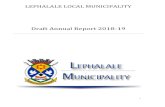 Draft Annual Report 2018-19 - Lephalale Municipality DRAFT AR.pdf · 5 5 Draft Annual Report 2018-19 COMPONENT A 152