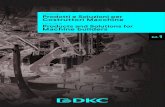 CATALOGO Prodotti e Soluzioni per Costruttori Macchine€¦ · Carpenterie per quadri elettrici Structures for electrical cabinets DKC produce carpenterie per applicazione in ambito