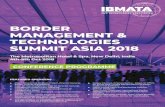 BORDER MANAGEMENT & TECHNOLOGIES SUMMIT ASIA 2018€¦ · EVENT SCHEDULE PRICES DELEGATE DETAILS VENUE & ACCOMODATION PAYMENT DETAILS Flights and accommodation are not included. A
