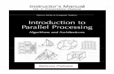 Instructor’s Manual - UCSBparhami/pubs_folder/f12_im_par_v2_s00.… · 18. Data Storage, Input, and Output 19. Reliable Parallel Processing 20. System and Software Issues 21. Shared-Memory