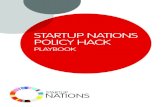 STARTUP NATIONS POLICY HACK - genglobal.org Nations... · local editions of the Startup Nations Policy Hack, ... (at least three (3) weeks): teams get ready to make the most of the