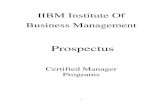 IIBM Institute Of Business Management€¦ · and continuous improvement Distance Learning. IAO is an international quality assurance agency, working to improve quality assurance