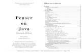 Penser en Javabigbozoid.free.fr/CoursMASTER1/IPA/COURS/Penser en Java (versio… · Thinking in Java, 2nd edition, Revision 12 ©2000 by Bruce Eckel Penser en Java Seconde édition