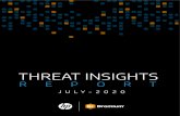 HP Bromium Threat Insights Report July 2020 · Increased QakBot Banking Trojan Campaigns In June, we saw an increase in malicious spam campaigns distributing QakBot, a banking Trojan.³
