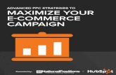advanCed ppC strategies to MaxiMize Your e-CoMMerCe CaMpaign · 7 advanCed ppC strategies to MaxiMize Your e-CoMMerCe CaMpaign Shar T Defining success is an essential step in achieving