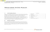 Wearable ECG Patch - NXP Semiconductors · Wearable ECG Patch, Application Note, Rev. 0, 08/2014 Freescale Semiconductor, Inc. 5 Hardware Figure 5. K50 family overview 3.3.2 Kinetis