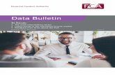 Data Bulletin - FCA · In focus: • The retail intermediary sector • Latest trends in the retirement income market • Feedback from firms about the FCA. 2 Issue 7 – October