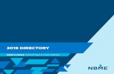 2019 DIRECTORY - NBME · 2019 NBME & USMLE Committee Directory 4 ABOUT OUR NBME AND USMLE® COMMITTEES We are proud to list the names of the medical educators, clinicians, biomedical