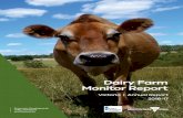 Dairy Farm Monitor Report - agriculture.vic.gov.au€¦ · Dairy Farm Monitor Report Economic Development, Jobs, Transport and Resources. Acknowledgements The cooperation, patience