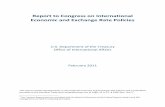 Report to Congress on International Economic and Exchange ... · This report reviews developments in international economic and exchange rate policies and is submitted ... standards