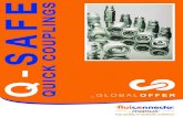 SAFE QUICK COUPLINGS€¦ · by about company 2 contacts 4 q-safe product range 5 the complete package 6 q-safe product range 7 q-safe product range summary 8 legend of symbols 9