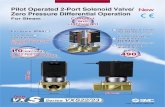 Pilot Operated 2-Port Solenoid Valve/ Zero Pressure ...content2.smcetech.com/pdf/VXS_EU.pdf · Normally closed operation Normally open operation Working principles