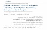 Sports Concussion Litigation: Bringing or Defending Claims ...media.straffordpub.com/products/sports-concussion-litigation-bringi… · •September 21, 2017 - Attorney Jose Baez