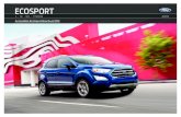 Ecosport - Dealer.com US€¦ · 2019 EcoSport | ford.com. TITANIUM. AVAILABLE EQUIPMENT. 1. Available feature. Give your 2019 EcoSport its own unique mood with ambient lighting.
