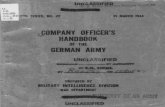 Company Officer's Handbook Of The German Army Series 22, Company Officers... · 7. Deployment of a German infantry regiment: O first stage (deployment by battalions); ® second stage