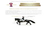 Dressage Mastery Academy€¦ · Dressage Mastery Academy Module 2: Mastering Training Level/ Preliminary. To recap, your Training Level/Preliminary Level horse should be: GERMAN