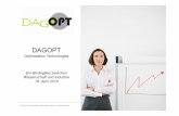 DAGOPT Optimization Technologies 04 2018 Fulmek DE Lang ...mfulmek/kobm-slides/domes.pdf · ©DAGOPT Optimization Technologies GmbH. All rights reserved. 2 AGENDA • Vorstellung