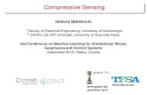 Compressive Sensing - Indico · Radar imaging Shallow-water acoustics Video and Ozone density Effects of nonsparsity 3 Conclusions I. Stankovic (G2net)´ Compressive Sensing 11 September,