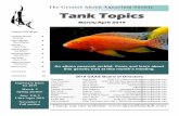 March/April 2019 - akronfishclub.com€¦ · Editor/Tank Topics, P.O. Box 494, Akron, OH 44309-0494 or email to dwilliamson223@hotmail.com. Hello Folks auction is almost here, that