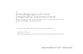 Pedagogy of the digitally oppressedessay.utwente.nl/76035/1/Valenzuela_MA_BMS.pdf · Pedagogy of the digitally oppressed: An analysis of e-learning from a philosophy of technology
