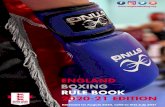 CONTENTS England Boxing Rule Book 2020 1 · Aikido, Boxing, Cage Fighting, Judo, Ju-jitsu, Karate, Kendo, Kickboxing, K-1, Muay Thai, MMA, Sambo, Savate, Sumo, Taekwondo, Wrestling,
