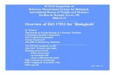 Overview of ISO 17511 for 'Biologicals'€¦ · CEN and ISO work related to metrological traceability of IVD MDs (R.D. 2004-12-15) Presentation of reference measurement procedures