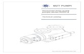 MZT PUMPI Catalogues/Horizontal thr… · MZT PUMPI reserves the right to make changes without prior notice 2.5. Shaft sealing Shaft sealing for pumps series KHVP-A is with single