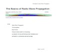 The Basics of Radio Wave Propagation - Bergtag · The Basics of radio Wave Propagation The Basics of Radio Wave Propagation Umformatiert im Mai 2004 auf Exel - DJ1SP - 10.05.2004