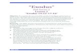 ¢â‚¬“Exodus¢â‚¬â€Œ the Exodus account, the interpretive history of Exodus amongst both Jewish and Christian
