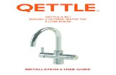 QETTLE 4-IN-1 BOILING & FILTERED WATER TAP 4 LITRE BOILER · Take Note: Boiling water is potentially dangerous. It is the responsibility of the owner to take sensible precautions