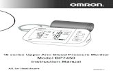 10 series Upper Arm Blood Pressure Monitor Model BP7450 ... · 3608646-1I 10 series Upper Arm Blood Pressure Monitor Model BP7450 Instruction Manual