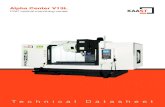 CNC vertical machining center Center V15L_engl.pdf · Coolant system ... Alpha Center V15L The above speciflcations are subect to change without prior notice, no liability for printing