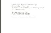 WWF Feasibility Study for a BMZ-BENGO Project Proposal ...€¦ · 4 Terms of Reference for this Service Procurement Applicable law: Public Procurement Law of Germany and BMZ’s
