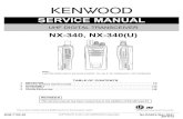 SERVICE MANUAL - manuals.repeater-builder.commanuals.repeater-builder.com/Kenwood/nx/NX-340/NX-340(U) Revise… · Service Manual List TM TM Manual number Model name Market code Remarks