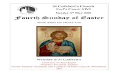 rd Fourth Sunday of Easter - storage.googleapis.com€¦ · Sunday 3rd May 2020 Fourth Sunday of Easter 11am Mass for Home Use Welcome to St Cuthbert’s Celebrant: Fr Paul Bagott