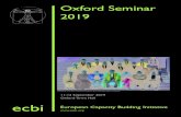 Oxford Seminar 2019 - Home | Oxford Seminar Report.pdf · Oxford Town Hall Oxford Seminar 2019 Participants in the 2019 Fellowship Colloquium, which took place before the Seminar.