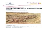 Doncaster and Rotherham Local Aggregate Assessment 2016€¦ · the crushed rock (Magnesian Limestone) resources as a band running roughly north to south from Barnsdale Bar in Doncaster