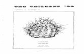VOLUME 3 NUMBER 15 - Graham Charles editions/Issue15.pdf · COPIAPOA HUMILIS NEOPORTERIA VILLOSA S.H. 835 NEOCHILENIA NAPINA roots - or buried bodies. All actual size. Collection