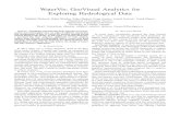 WaterVis: GeoVisual Analytics for Exploring Hydrological Datacraig/publications/bidma2016-marb… · ization and data mining techniques to explore large datasets. Moreover we emphasize