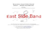 Brandon East Side Band Program - Brandon School Division€¦ · - accurate performance of musical technique (scales, arpeggios and intervals) - control of melodic phrasing. - accurate
