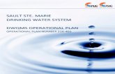 SAULT STE. MARIE DRINKING WATER SYSTEM DWQMS OPERATIONAL PLAN€¦ · 28.10.2019  · SSM Operational Plan Table of Contents.docx Uncontrolled when printed Reviewed Date: December