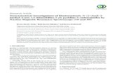 Research Article Stereochemical Investigations of ...downloads.hindawi.com/archive/2015/609250.pdf · Nuclear Magnetic Resonance Spectroscopy (1D and 2D) ÖznurDemir-Ordu, 1 HaleDemir-Dündar,