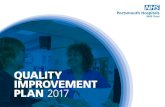 QUALITY IMPROVEMENT PLAN - Portsmouth Quality... · supporting continuous Quality Improvement (QI), as advocated within NHS Improvements “Developing People, Improving Care” (2016)