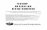 STOP Illegal Evictions! - Church Land Programme · Legally speaking, even without the Justice Minister’s moratorium, eviction and demolition are unlawful without a court order under