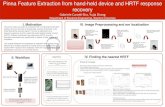 Pinna Feature Extraction from hand-held device and HRTF ...€¦ · Pinna Feature Extraction from hand-held device and HRTF response recovery Gabriele(Caro+,Sha,(YujiaZhang Department