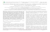 Structural, Magnetic and Transport Properties of ... · explanation for the anomalous behavior of the resistivity with respect to temperature because of complicated interplay between