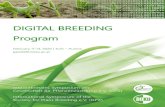 DIGITAL BREEDING Program - BOKU€¦ · Lunch & Farewell : DIGITAL BREEDING | February 11-13, 2020 | Tulln - Austria - 10 - Poster Presentations : Genomics & Breeding , Tuesday, Feb.