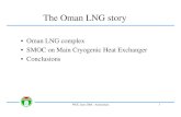 Oman LNG complex • SMOC on Main Cryogenic Heat Exchanger ...members.igu.org/html/wgc2006pres/data/wgcppt/pdf/PGC Program… · Conclusions Oman LNG project • Main benefit is maximisation