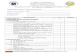 Republic of the Philippines DEPARTMENT OF ... - DepEd-CAR€¦ · 12. Proposed Curriculum (approved by the DepED; in accordance to standards (K-12 Curriculum) a. Certification from